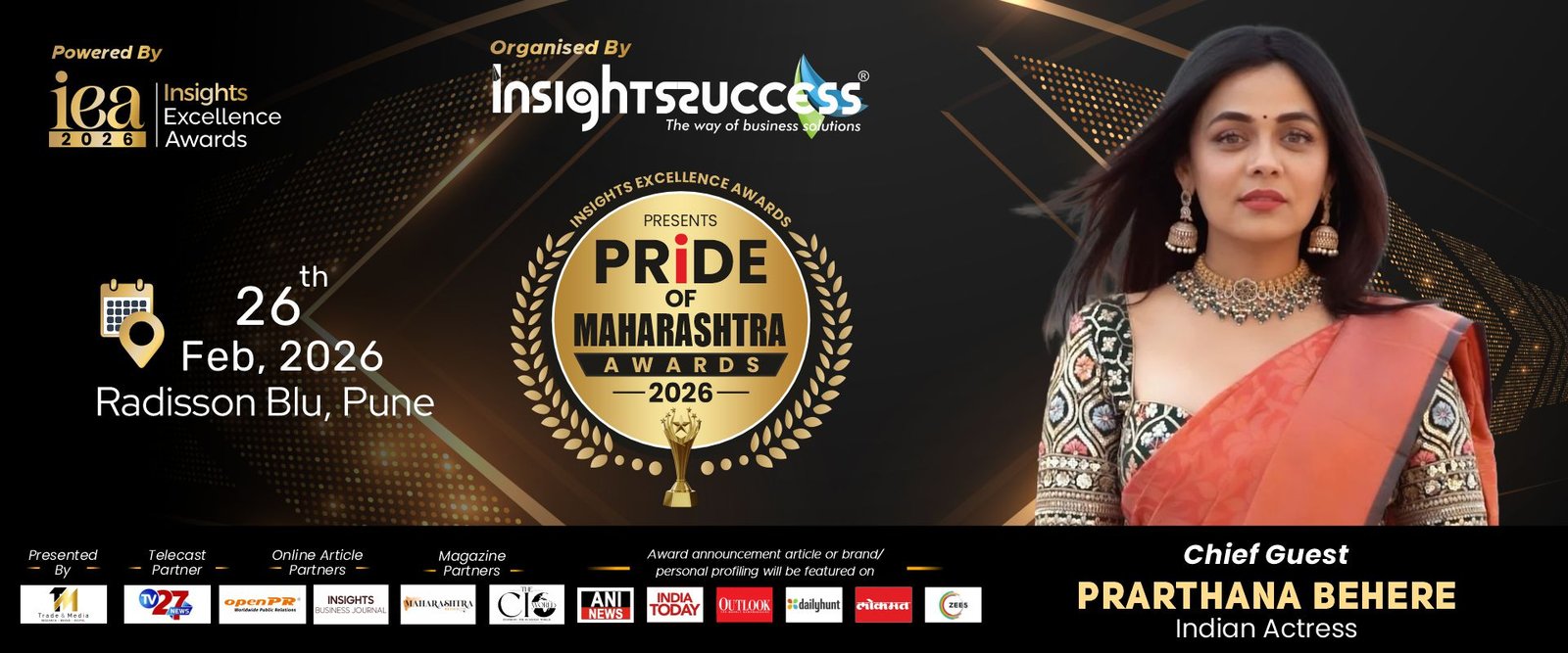 Pride of Maharashtra Awards 2026 - Pune 3 Insights Excellence Awards -