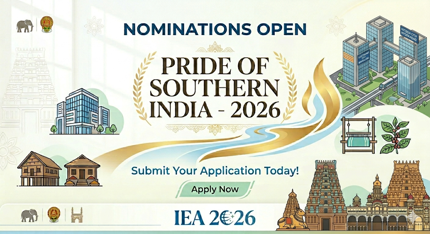 Pride of Southern India 2026 - Hyderabad 1 Insights Excellence Awards -